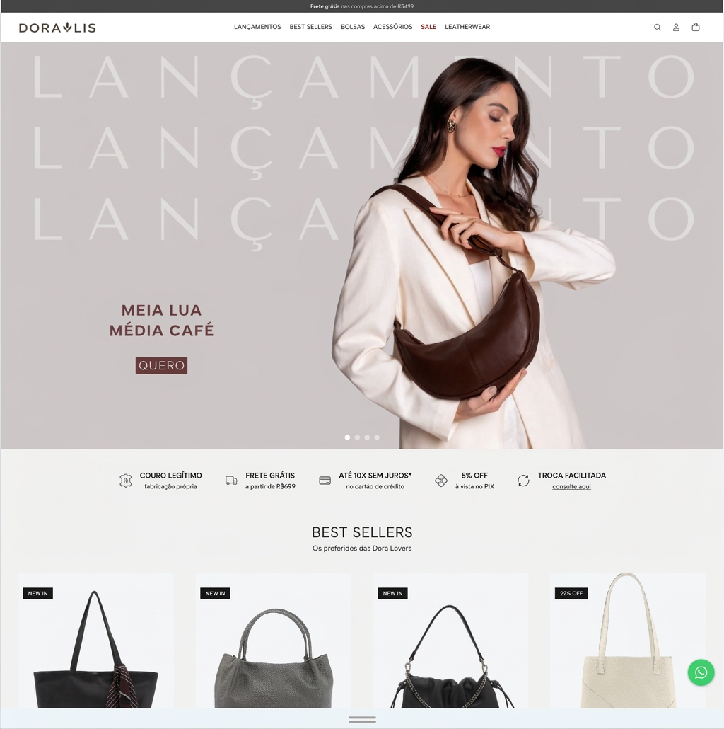 Interface Bevean — Dora Lis